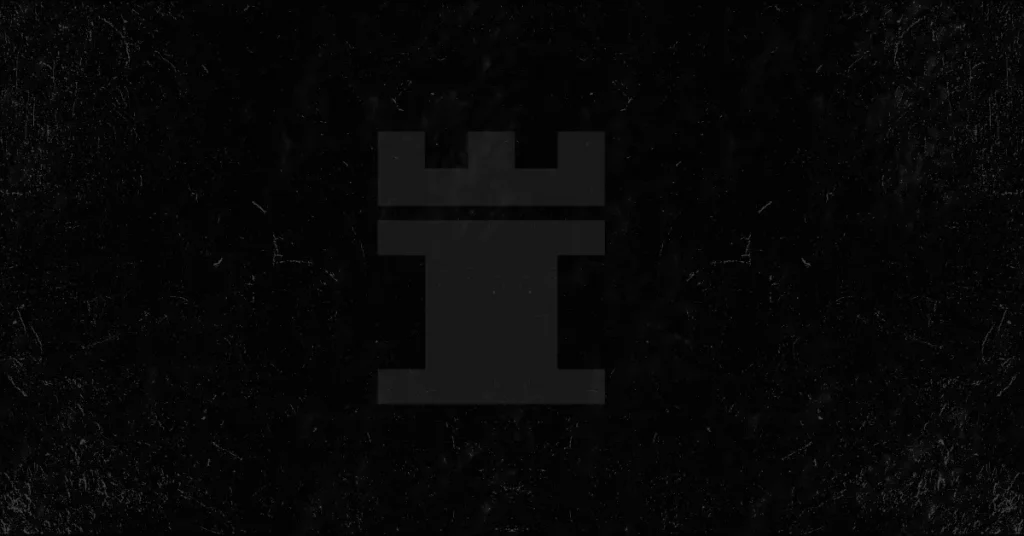 Our Invisible Empire logo infront of black screen